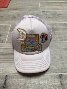Stoney Clover Lane Pink Disneyland Patch Trucker Hat